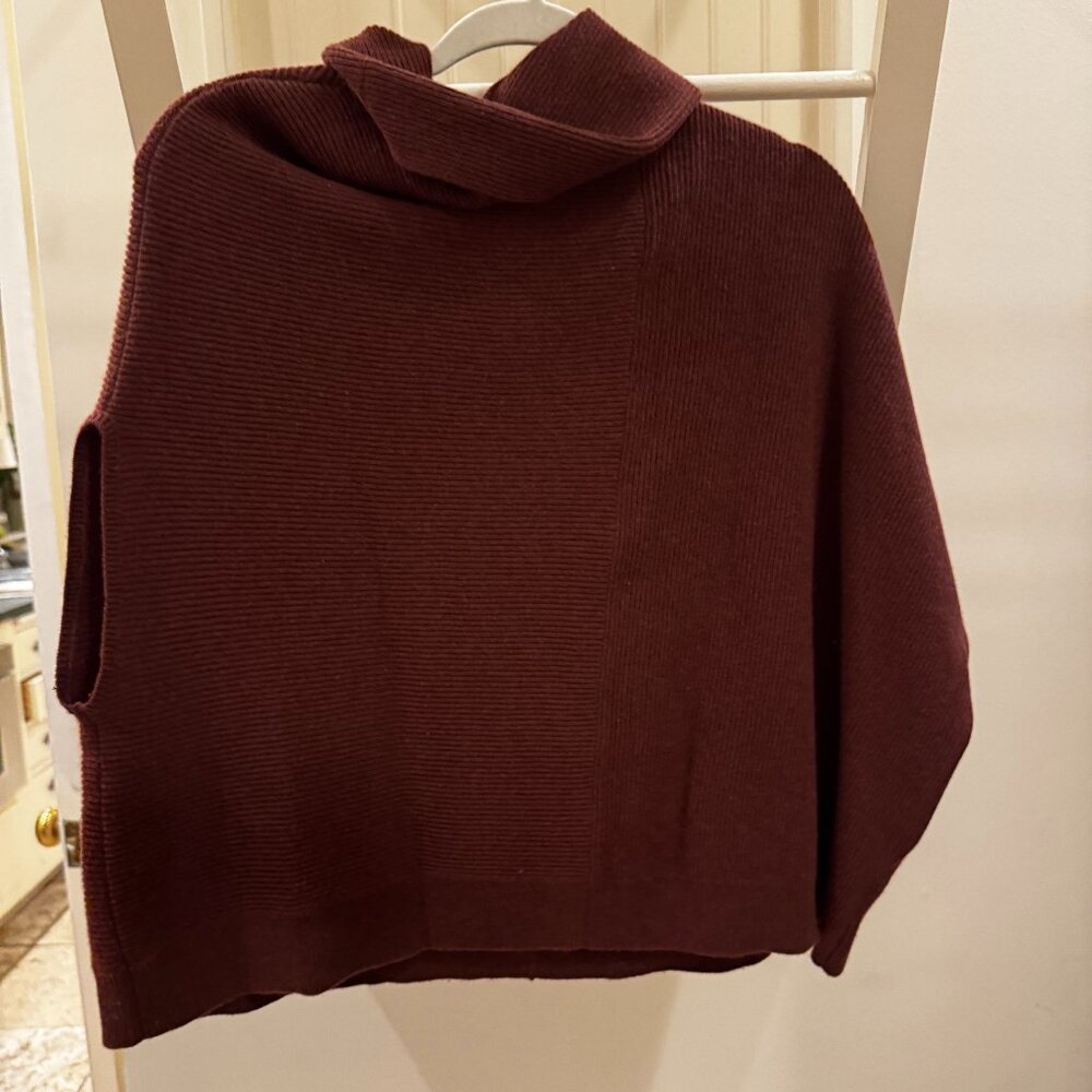 Brunello Cucinelli Cashmere Sweater Burgandy Small